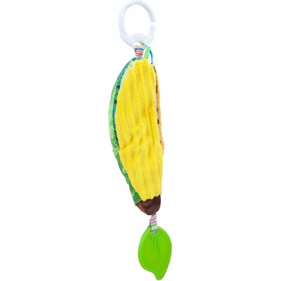 Lamaze Kousátko plast textil žluté