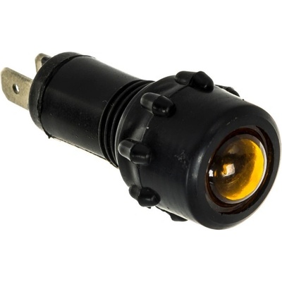 Kulatá Oranžová Led Kontrolka 12v 16mm