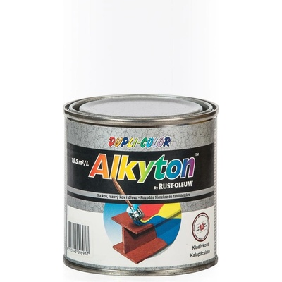 Alkyton kladívková a kovářská barva na rez 0,25 l stříbrnošedá