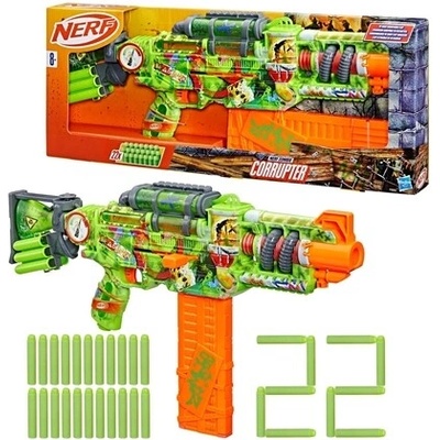 Hasbro Nerf Zombie Corrupter Dart Blaster F8962