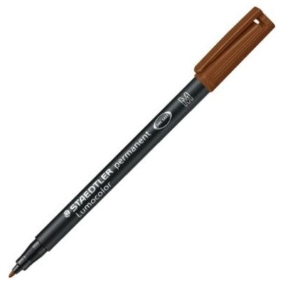 Staedtler Lumocolor 317 M Hnědý