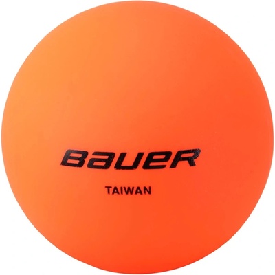 Hokejbalový míček Bauer Warm Orange 4 ks