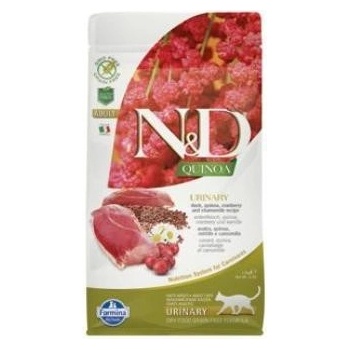 N&D cat Quinoa Urinary Duck Cranberry & Chamomile 1,5 kg