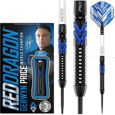 RedDragon steel Gerwyn Price Blue Ice 24g90% wolfram