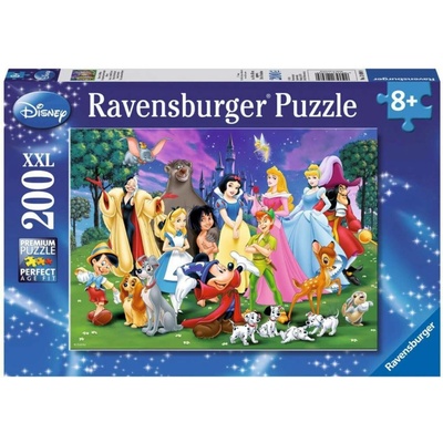 Ravensburger Pohádkové Disney postavy 200 dílků
