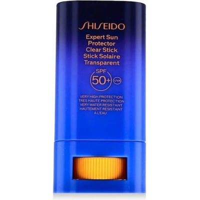 Shiseido Expert Sun Protector Clear Stick SPF50+ слънцезащитен стик 20 g унисекс