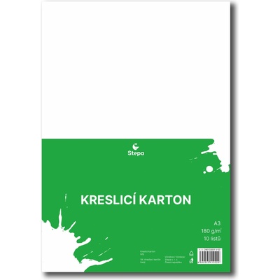 Stepa kresliaci kartón A3 10 listov