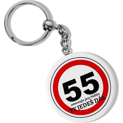 Klíčenka s otvírákem - 55 - Ty jedeš dál
