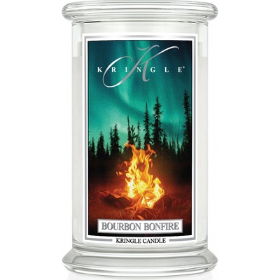 Kringle Candle Bourbon Bonfire 624 g