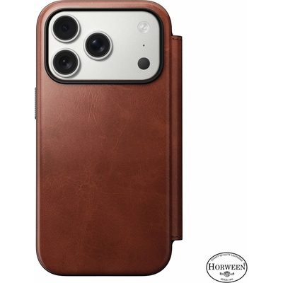 Nomad Modern Leather Folio Olde Dublin (Horween) iPhone 17 Pro NM014094858