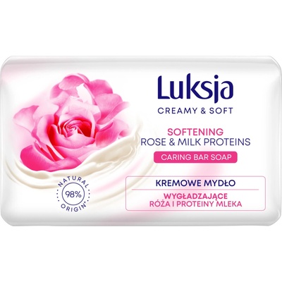 Luksja mydlo rose&milk proteins 90g