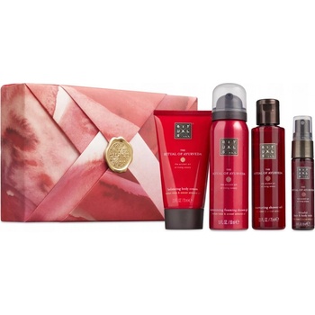 Rituals The Ritual Of Ayurveda Small sprchová pěna 50 ml + tělový krém 70 ml + sprchový olej 75 ml + vlasová a tělová mlha 20 ml