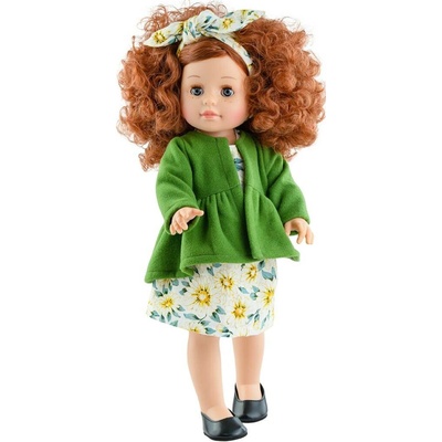 Paola Reina Realistická Angela v zeleném kabátku Soy Tú 42 cm