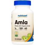 Nutricost Amla, 1 g, 120 капсули, Nutricost (70416 (303101) NC)