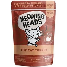 MEOWING HEADS Top Cat Turkey 10 x 100 g