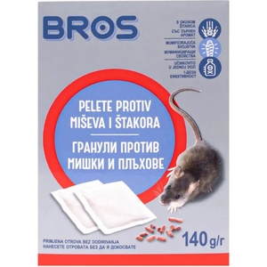 Bros ГРАНУЛИ СРЕЩУ МИШКИ И ПЛЪХОВЕ bros bs-1632 (5904517349469)