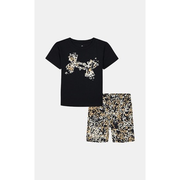 Under Armour Детски комплект Under Armour UA PRINTED BIKE SHORT SET-BLK Under Armour | Cheren | Момичешки | 2-3YR