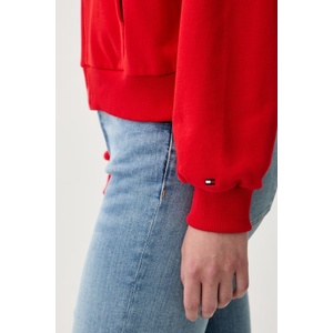 Tommy Hilfiger суичър с цип и качулка дамски от памук (WW0WW50938) - answear - 293,18 лв