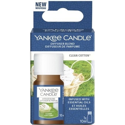 Yankee Candle vonný olej Clean cotton 10 ml