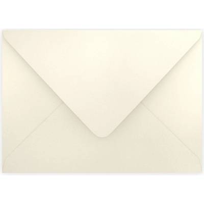Obálka v barvě ústřice - Diamantová klopa 162x229 mm (C5)