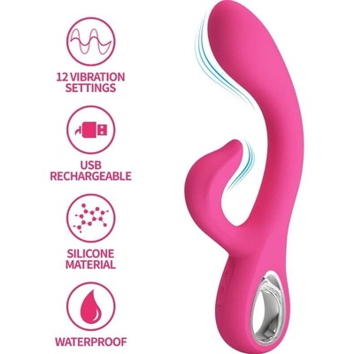 Pretty love fritz rabbit vibrator 12 vibrations