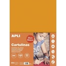 Farebný papier A4 170 g fluo oranžový 50 ks