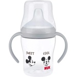 Nuk Бебешко шише NUK Perfect Match - С накрайник за сок, TC, РР, 150 ml, Disney, Мики (10215396) - baby