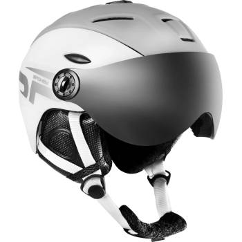 Spokey Каска за ски и сноуборд с визьор Montana White
