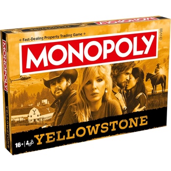 Winning Moves Настолна игра Monopoly - Yellowstone (WM04120)