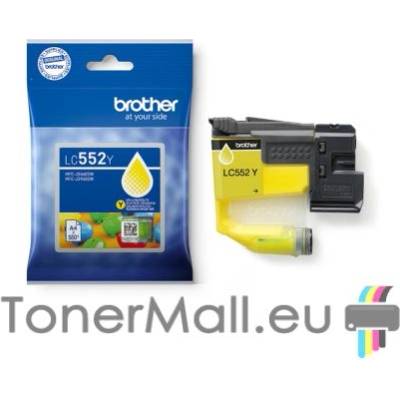 Brother Мастилена касета BROTHER LC552Y Yellow
