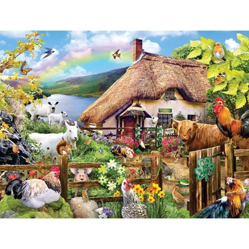 SunsOut - Puzzle Luck of the Irish 300 XXL - 300 piese