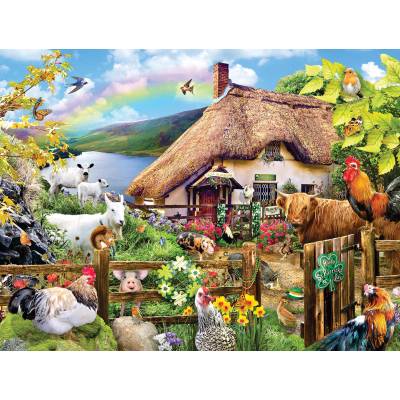 SunsOut - Puzzle Luck of the Irish 300 XXL - 300 piese