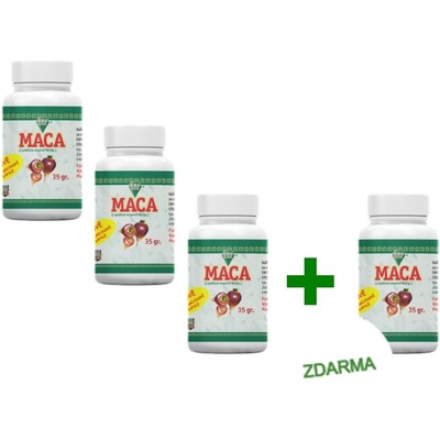 Oro Verde SET Maca andina 3 + 1 350 mg x 100 vegetariánských kapslí