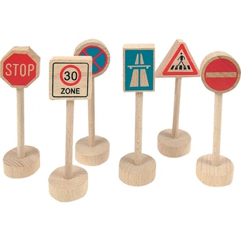 Příslušenství k dráze Dopravní značky 6 dílů