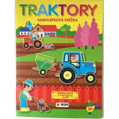 Traktory Samolepková knížka