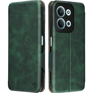 Techsuit Калъф - Techsuit Safe Wallet Plus - Xiaomi Redmi 15C 4G / Redmi 15C 5G - Зелен
