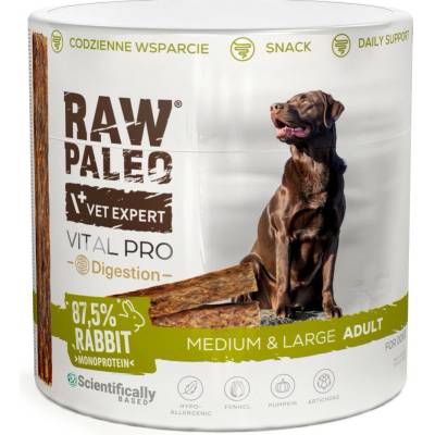 VETEXPERT Raw Paleo Vital Pro Digestion Rabbit Medium Large Mono 100 g