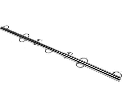 Ouch! Spreader Bar with Multiple Hooks Silver