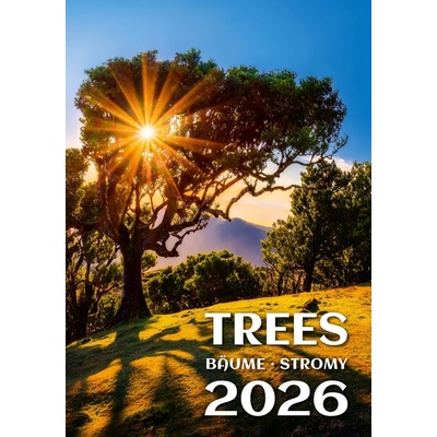 nástěnný Trees Bäume Stromy 2022