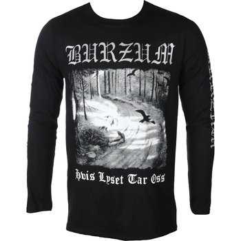 Plastic head Мъжка тениска с дълъг ръкав burzum - hvis lyset tar oss - plastic head - ph5604ls