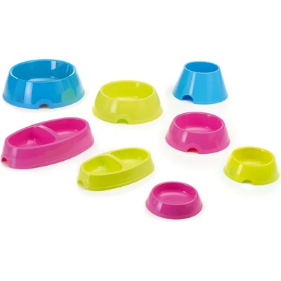 SAVIC Plastic Bowl Picnic - Пластмасова купичка за кучета и котки 200 мл. /розова, синя , жълта/