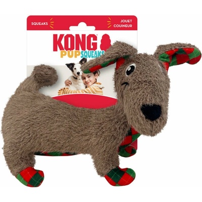 Kong Dog Holiday PupSqueaks Tucker Pískacia M