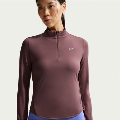 Nike Горнище с цип Nike Swift Women's 1/4-Zip Running Top - Tattoo