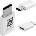 Samsung Оригинален Преход/Адаптер за Samsung micro-USB to USB-C EE-GN930BW, Бял (Bulk) (EE-GN930BWE/Bulk)
