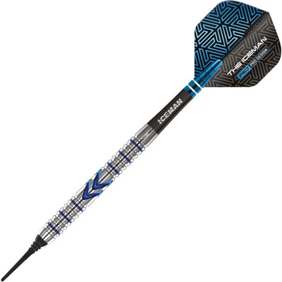 Sada soft šípok Red Dragon Gerwyn Price Iceman Midnight Edition 20g, 90% wolfram