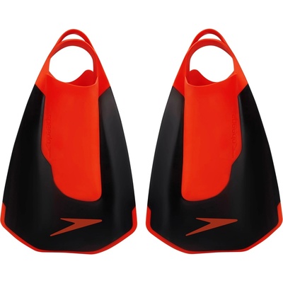Speedo Kids' Swimming Fins - Black/Red
