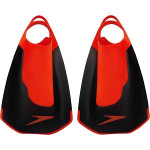 Speedo Kids' Swimming Fins - Black/Red
