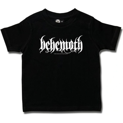 Tričko metal METAL-KIDS Behemoth Logo černá