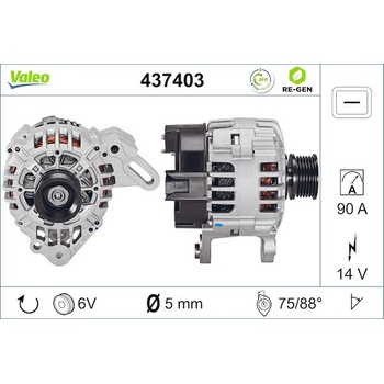 generátor VALEO 437403