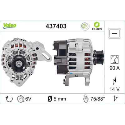 generátor VALEO 437403